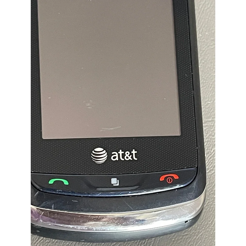 LG AT&T Slide Phone Touchscreen QWERTY Keyboard Black READ